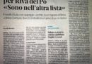 – Elezioni a Riva del Po – SPACCATURA LEGA-FDL PER RIVA DEL PO “SONO NELL’ALTRA LISTA” – FRATELLI D’ITALIA NON APPOGGIA LUCCHIN –