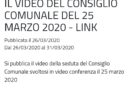 RIVA DEL PO – E’ DISPONIBILE ON LINE LA REGISTRAZIONE DEL CONSIGLIO COMUNALE DEL 25 MARZO 2020