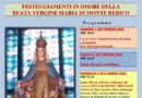 CONTANE – FESTEGGIAMENTI IN ONORE DELLA BEATA VERGINE MARIA DI MONTE BERICO – 4, 5 E 6 SETTEMBRE 2020