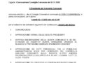 RIVA DEL PO – CONVOCAZIONE DEL CONSIGLIO COMUNALE – LUNEDI’ 2 NOVEMBRE 2020