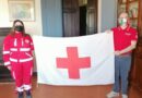 Comune di Copparo: La bandiera della croce rossa sventola sulla casa comunale
