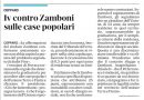 Copparo – Iv contro Zamboni sulle case popolari – La Nuova Ferrara 22.2.22