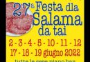 GUARDA FERRARESE – 27° FESTA DLA SALAMA DA TAI – DAL 2 AL 19 GIUGNO 2022