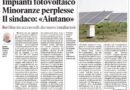 RO – Impianti fotovoltaico – Minoranze perplesse – Il sindaco: “Aiutano” – La Nuova Ferrara 23.4.24